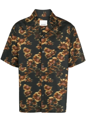 MARANT Lazlo floral-print shirt - Black