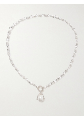Loren Stewart - Cirque Sterling Silver Pearl Necklace - One size