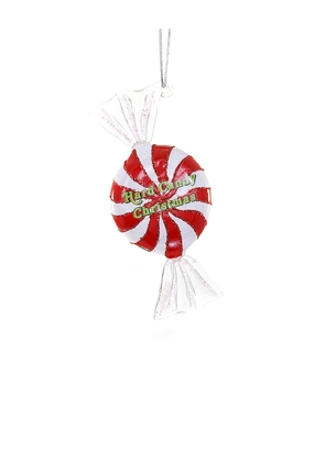 Cody Foster & Co Hard Candy Christmas Ornament in Red,White.