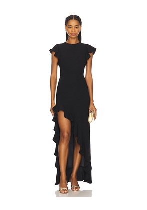 Amanda Uprichard Anarosa Dress in Black. Size L. Also in M, S, XS.
