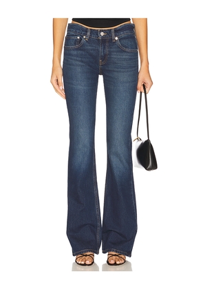 EB Denim Maria Mid Rise Bootcut Jean in Blue. Size 23. Also in 24, 29, 30.