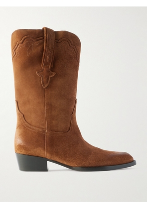 Paris Texas - Hilda Suede Ankle Boots - Brown - IT36,IT36.5,IT37,IT37.5,IT38,IT38.5,IT39,IT39.5,IT40,IT40.5,IT41,IT41.5,IT42