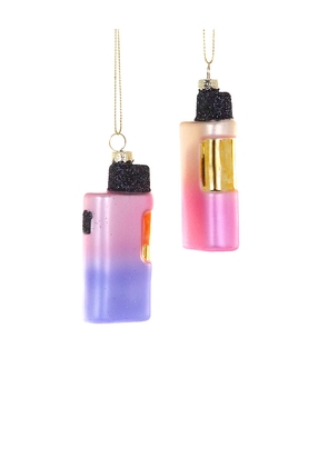 Cody Foster & Co 2-pack Vape Box Ornament in Pink.