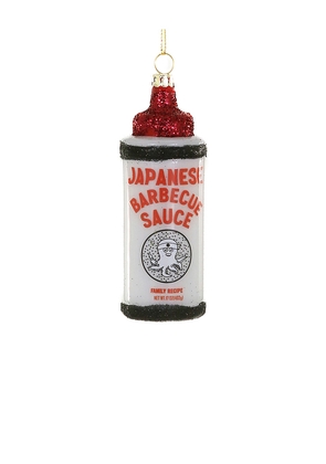 Cody Foster & Co Japanese Barbeque Sauce Ornament in White.