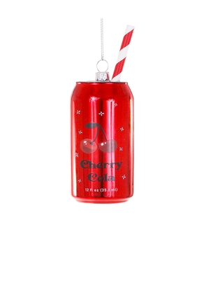 Cody Foster & Co Cherry Cola Ornament in Red.