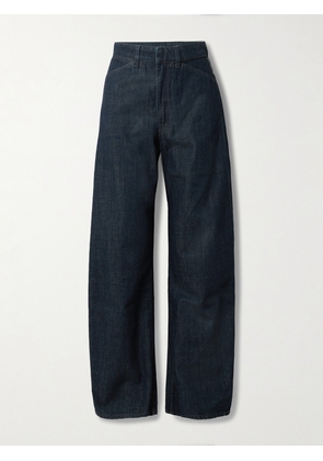 LEMAIRE - Barrel-leg Organic Denim Wide-leg Pants - Blue - FR 32,FR 34,FR 36,FR 38,FR 40,FR 42