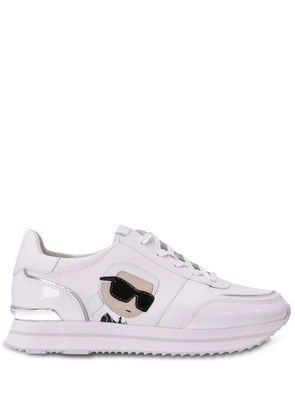 Karl Lagerfeld Karl patch-detail low-top sneakers - White