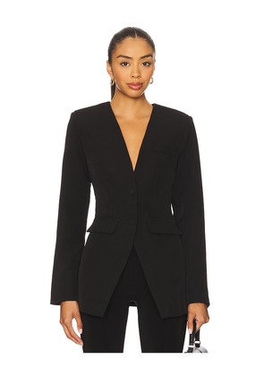 ALL THE WAYS Isla Blazer in Black. Size L. Also in S, XS, XXS.