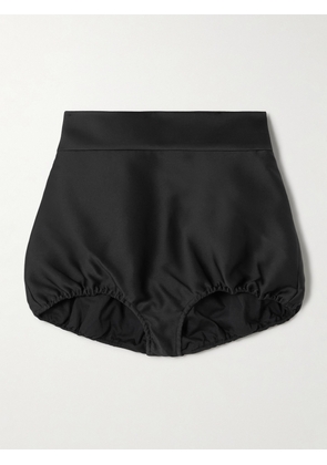 SHUSHU/TONG - Satin Shorts - Black - UK 6,UK 8,UK 10,UK 12,UK 14