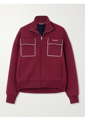 Gucci - Padded Jersey Sweatshirt - Red - XS,S,M,L