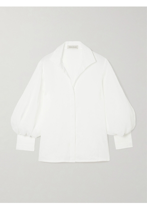 Andres Otalora - Efimero Linen Shirt - Off-white - US0,US2,US4,US6,US8,US10,US12