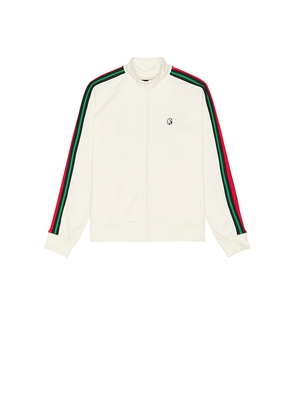 Billionaire Boys Club Soundcheck Track Jacket in Cream. Size L. Also in S, M.