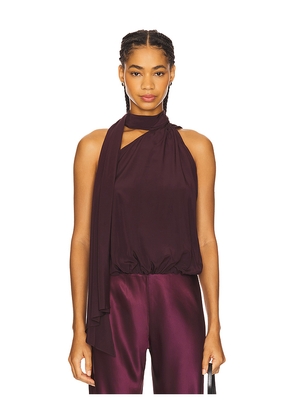 A.L.C. Celeste Top in Burgundy. Size 0. Also in 4.