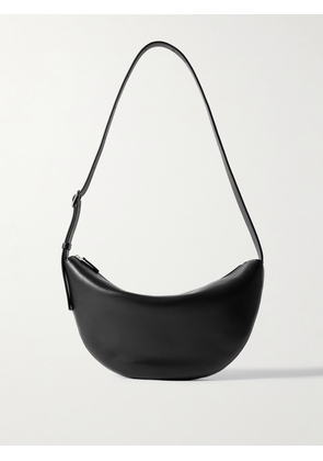 The Row - Jouvette Leather Shoulder Bag - Black - One size
