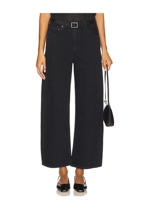 AGOLDE Low Curve Crop Jeans in Black. Size 24. Also in 26, 28, 29, 30, 31, 32, 33, 34.