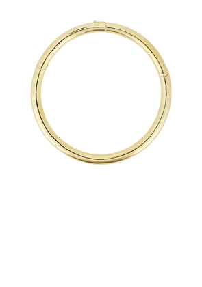 Eddie Borgo Cylinder Collar in Metallic Gold.