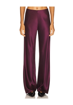 CAMI NYC Bristol Mid Rise Pant in Purple. Size XL. Also in XS.