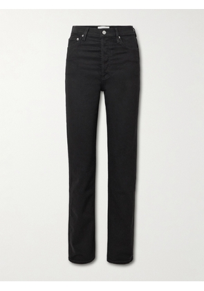 AGOLDE - '90s Pinch Waist Long High-rise Straight-leg Jeans - Black - 22,23,24,25,26,27,28,29,30,31,32