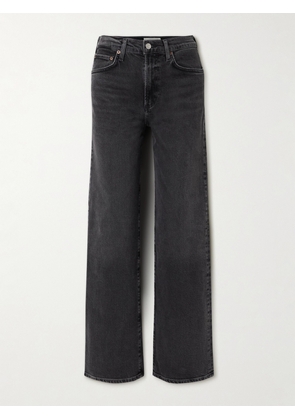 AGOLDE - Harper Mid-rise Wide-leg Jeans - Black - 23,24,25,26,27,28,29,30,31,32