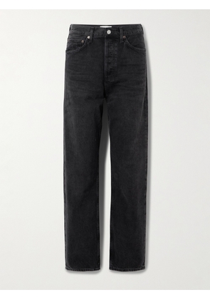 AGOLDE - '90s Mid-rise Straight-leg Jeans - Black - 23,24,25,26,27,28,29,30,31,32
