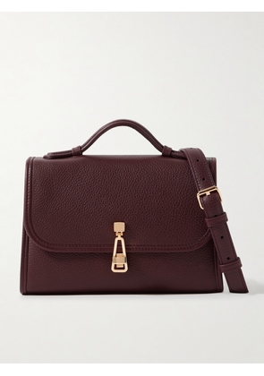 Gabriela Hearst - Leonora Small Textured-leather Tote - Burgundy - One size