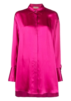 Blanca Vita oversized mini shirtdress - Pink