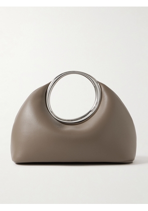 Jacquemus - The Calino Small Leather Tote - Brown - One size