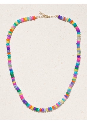 JIA JIA - Soleil Jumbo Gold Opal Necklace - Multi - One size