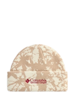 KITH x Columbia jacquard cuffed beanie hat - Neutrals