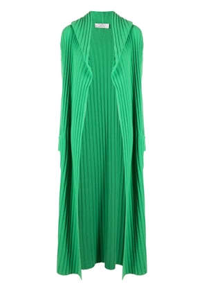 Teddy Cashmere Amalfi rib-knit cashmere cardigan - Green