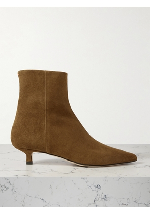 Aeyde - Sofie Suede Ankle Boots - Brown - EU 35,EU 36,EU 37,EU 38,EU 39,EU 40,EU 41,EU 42