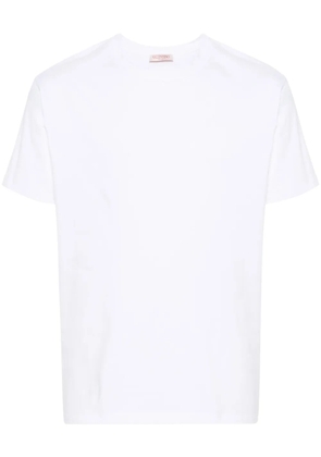 Valentino Garavani logo-patch cotton T-shirt - White