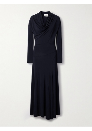 TOVE - Eadan Draped Jersey Maxi Dress - Blue - FR 34,FR 36,FR 38,FR 40,FR 42
