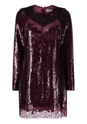 Simkhai Mako sequinned minidress - Purple