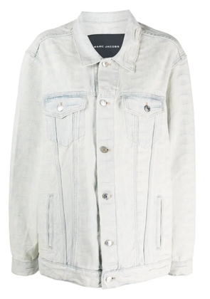 Marc Jacobs monogram denim jacket - Blue