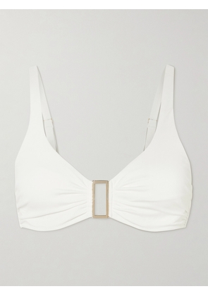 Melissa Odabash - Bel Air Embellished Bikini Top - White - UK 6,UK 8,UK 10,UK 12,UK 14,UK 16