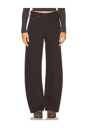 AGOLDE Low Curve Jeans in Wine. Size 23. Also in 24, 25, 26, 27, 28, 29, 30, 34.