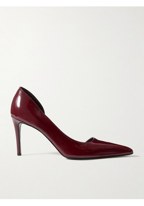 KHAITE - Jett Patent-leather Pumps - Red - IT36,IT36.5,IT37,IT37.5,IT38,IT38.5,IT39,IT39.5,IT40,IT40.5,IT41