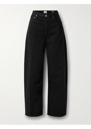 Citizens of Humanity - Ayla Baggy Mid-rise Jeans - Black - 23,24,25,26,27,28,29,30,31,32,33