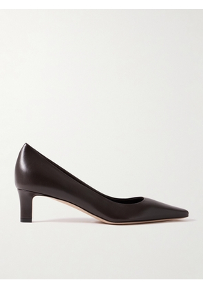 The Row - Carla Leather Pumps - Brown - IT35,IT36,IT36.5,IT37,IT37.5,IT38,IT38.5,IT39,IT39.5,IT40,IT40.5,IT41,IT42