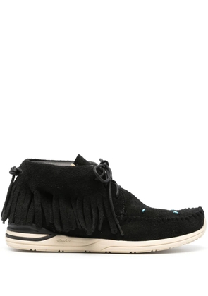 visvim Shaman-Folk fringed ankle boots - Black