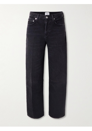 Citizens of Humanity - Miro Mid-rise Barrel-leg Jeans - Black - 23,24,25,26,27,28,29,30,31,32,33