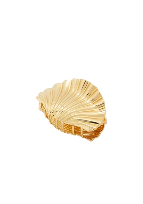 Casa Clara Isles Hair Clip in Metallic Gold.
