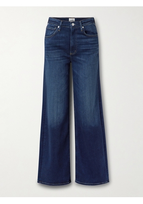 Citizens of Humanity - Lyra Long Mid-rise Wide-leg Jeans - Blue - 23,24,25,26,27,28,29,30,31,32,33