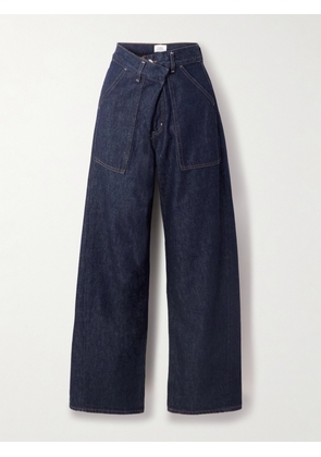 Citizens of Humanity - Ines Utility Crop Organic High-rise Wide-leg Jeans - Blue - 23,24,25,26,27,28,29,30,31,32,33