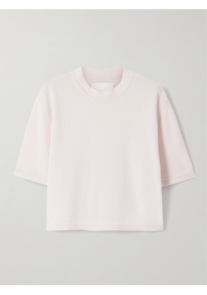 SASUPHI - Cropped Cashmere T-shirt - Pink - IT36,IT38,IT40,IT42,IT44,IT46