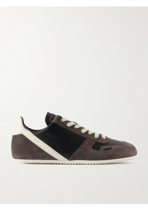 Rick Owens - Suede And Leather Sneakers - Brown - IT36,IT36.5,IT37,IT37.5,IT38,IT38.5,IT39,IT39.5,IT40,IT40.5,IT41