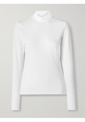 Aztech Mountain - Next To Skin Stretch-jersey Turtleneck Base Layer - White - small,medium,large