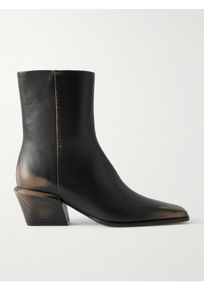 Paris Texas - Bettina Leather Ankle Boots - Black - IT36,IT36.5,IT37,IT37.5,IT38,IT38.5,IT39,IT39.5,IT40,IT40.5,IT41,IT41.5,IT42