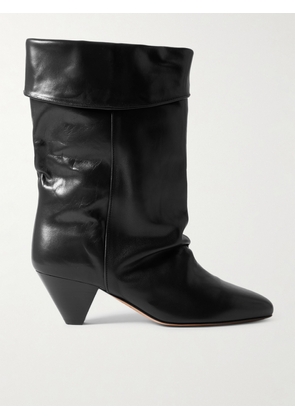 MARANT ÉTOILE - Dalby Leather Ankle Boots - Black - FR36,FR37,FR38,FR39,FR40,FR41